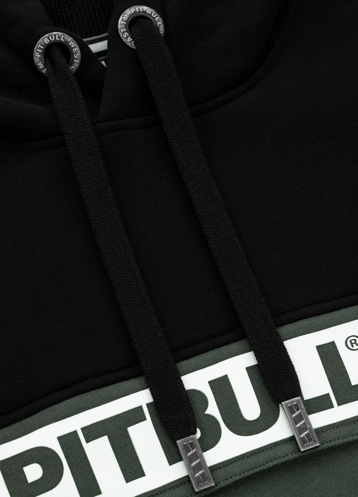 Hilltop Hoodie Terry - Black/Olive