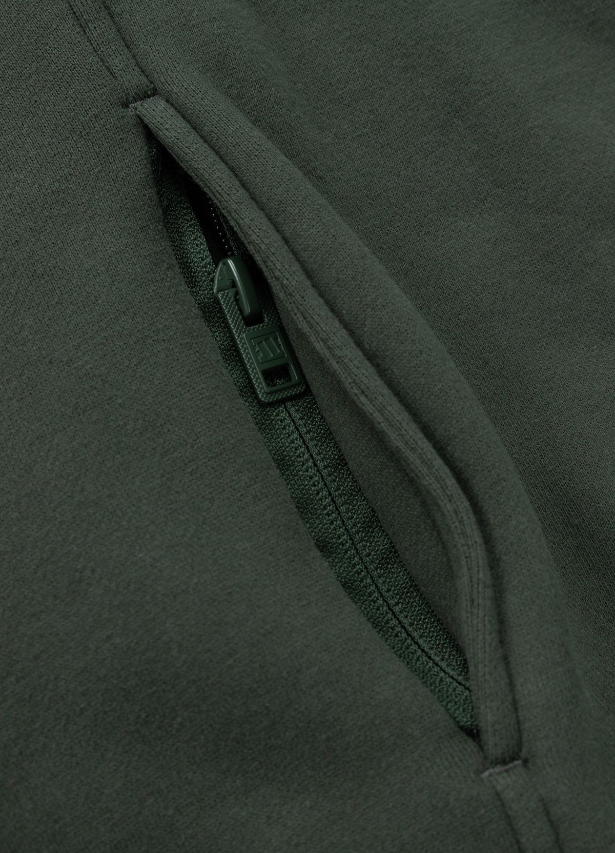 Hilltop Hoodie Terry - Black/Olive