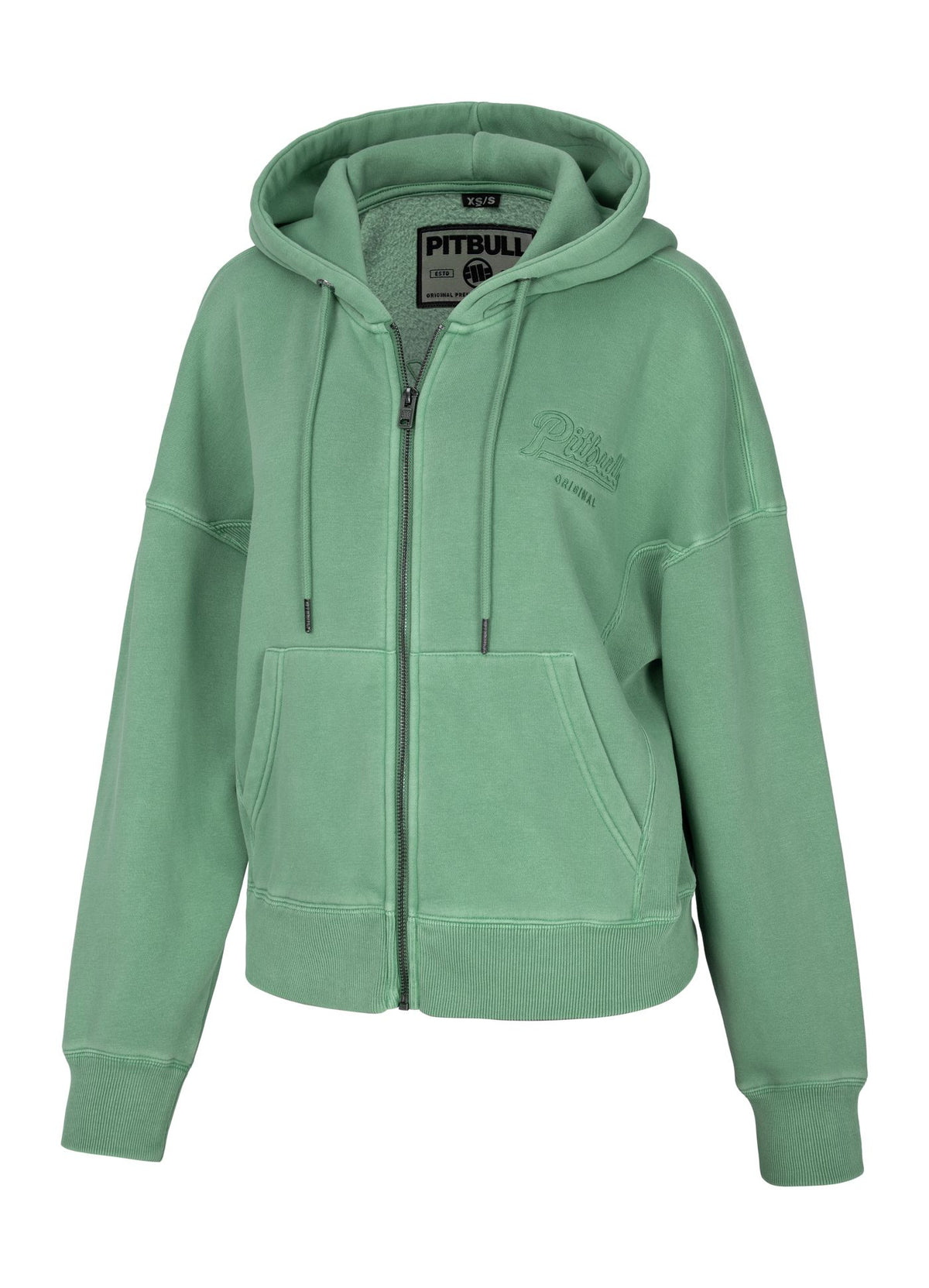 Women&#39;s zip-up hoodie Washed Manzanita II