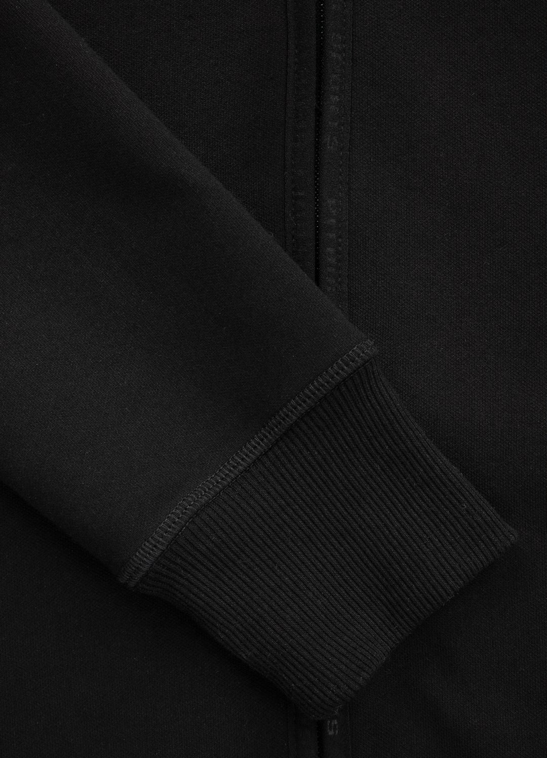 Harris Zip Up Hoodie  - Black