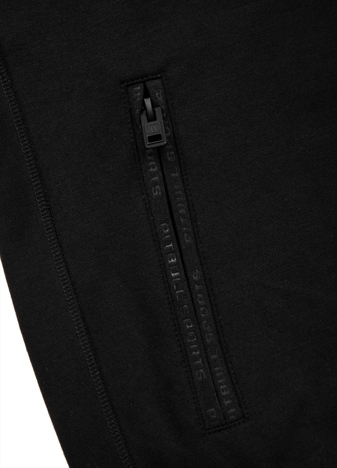 Harris Zip Up Hoodie  - Black