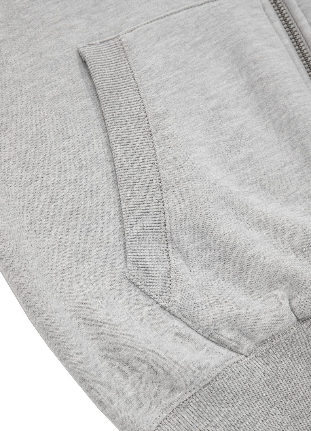 Small Logo Zip-Up Hoodie