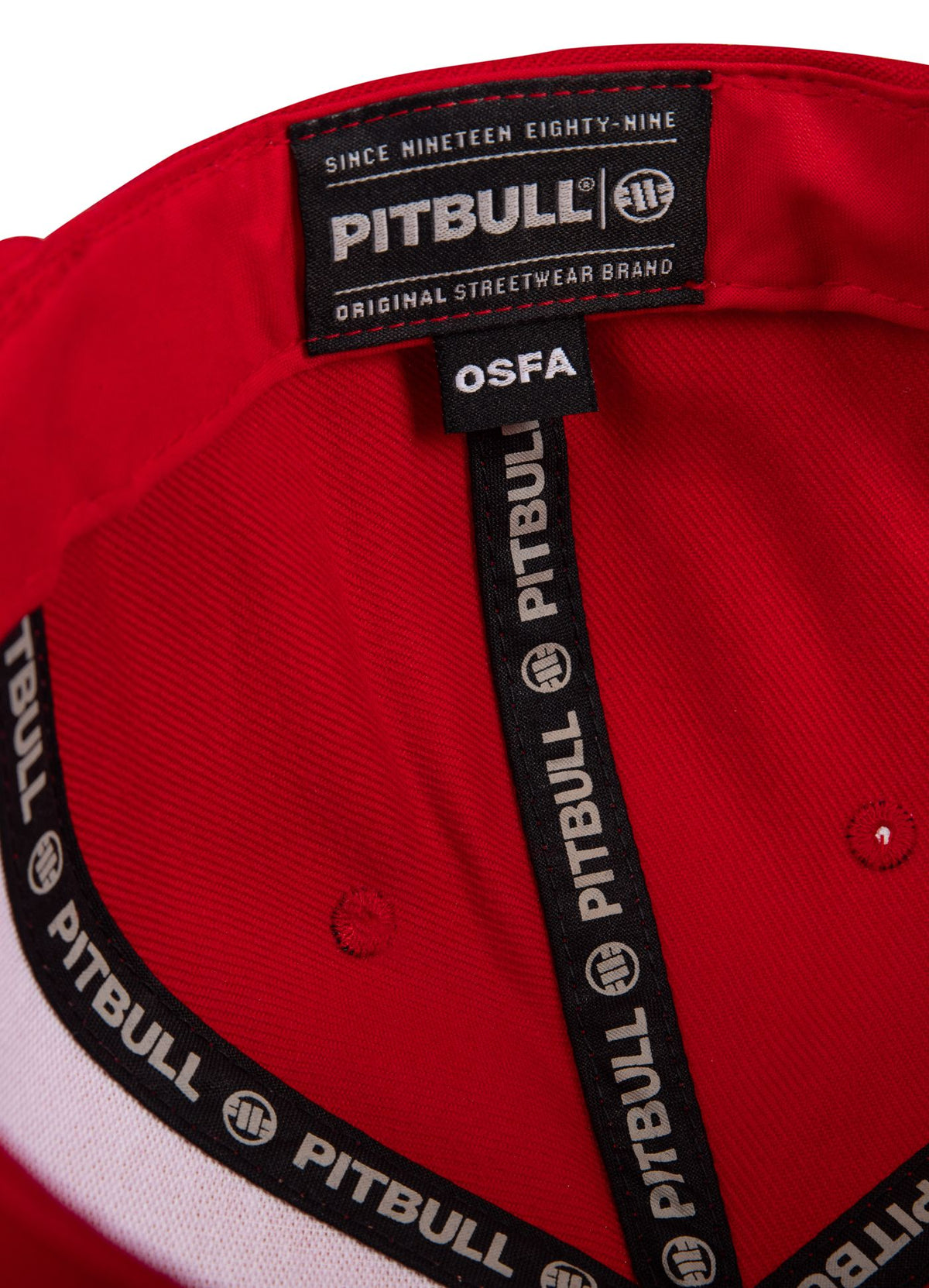 PITBULL Snapback Cap - Red