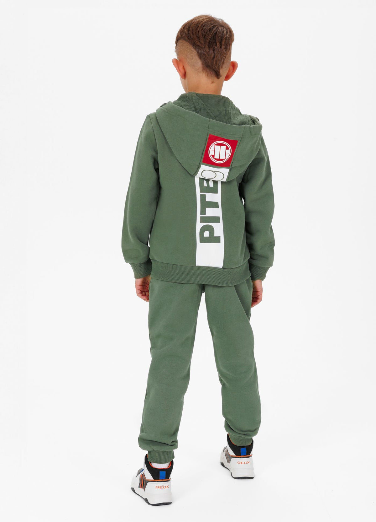 Hilltop Junior Zip-Up Hoodie - Olive
