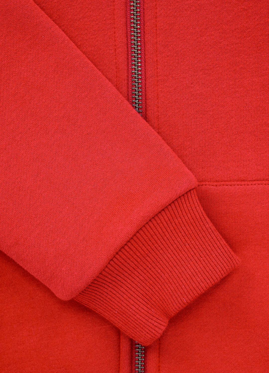 Hilltop Junior Zip-Up Hoodie - Red