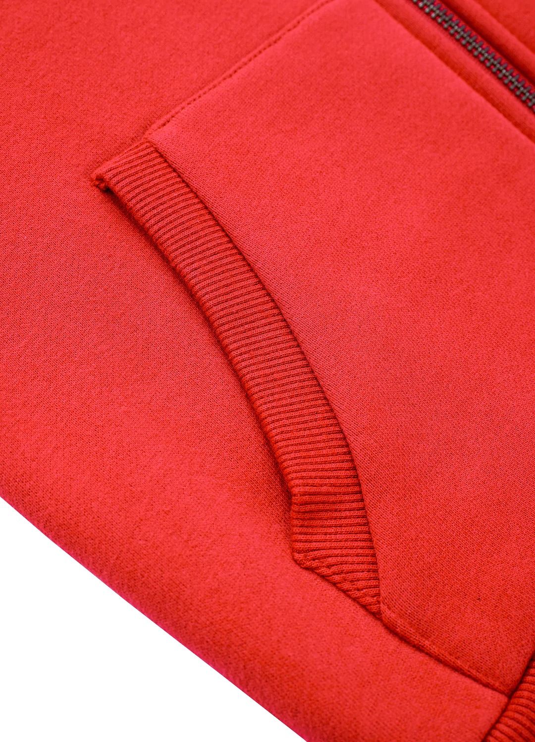 Hilltop Junior Zip-Up Hoodie - Red