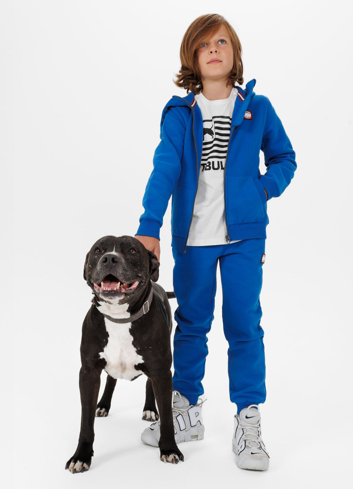 Hilltop Junior Zip-Up Hoodie  - Blue