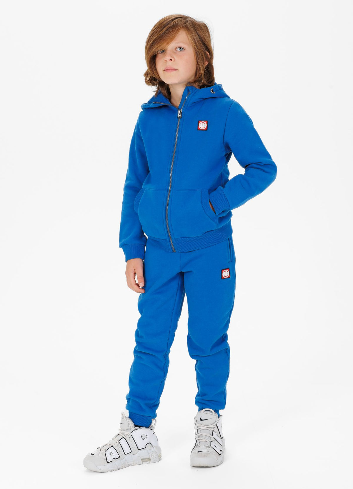 Hilltop Junior Zip-Up Hoodie  - Blue
