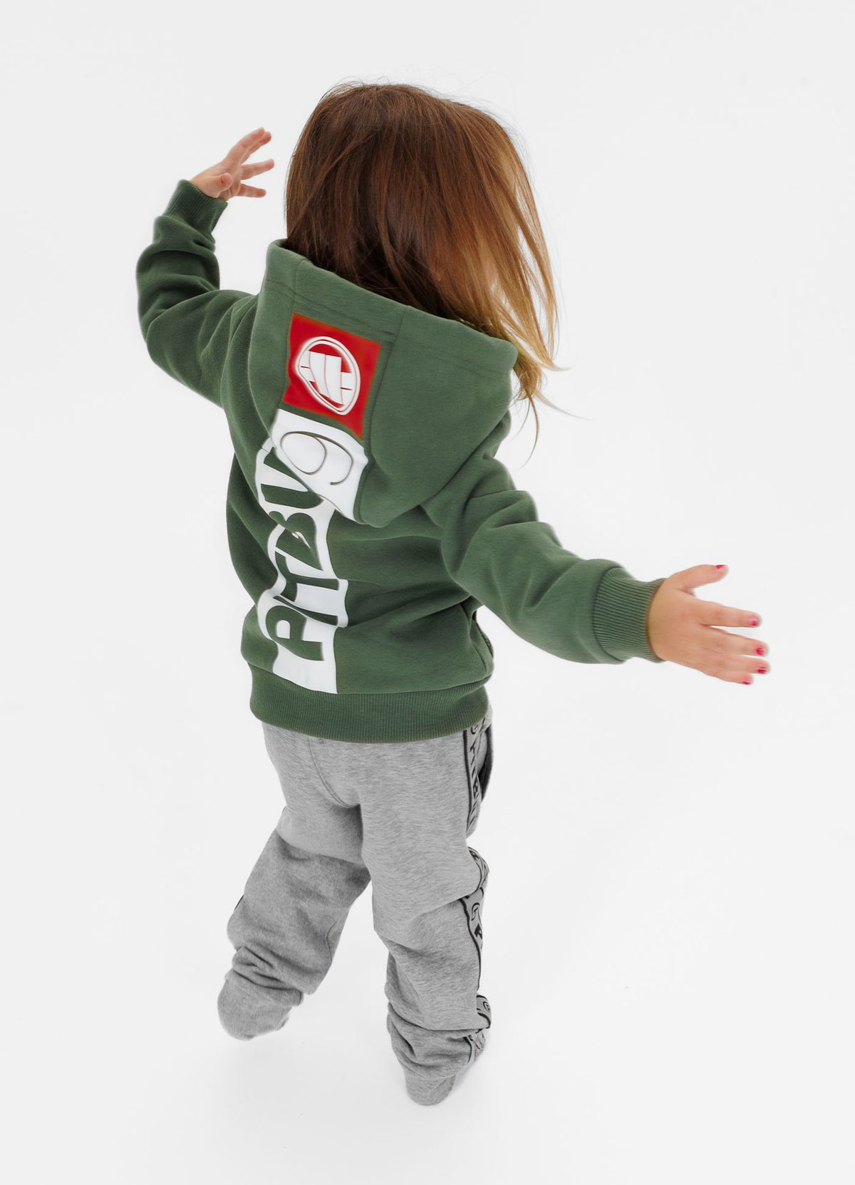 Hilltop Junior Zip-Up Hoodie - Olive