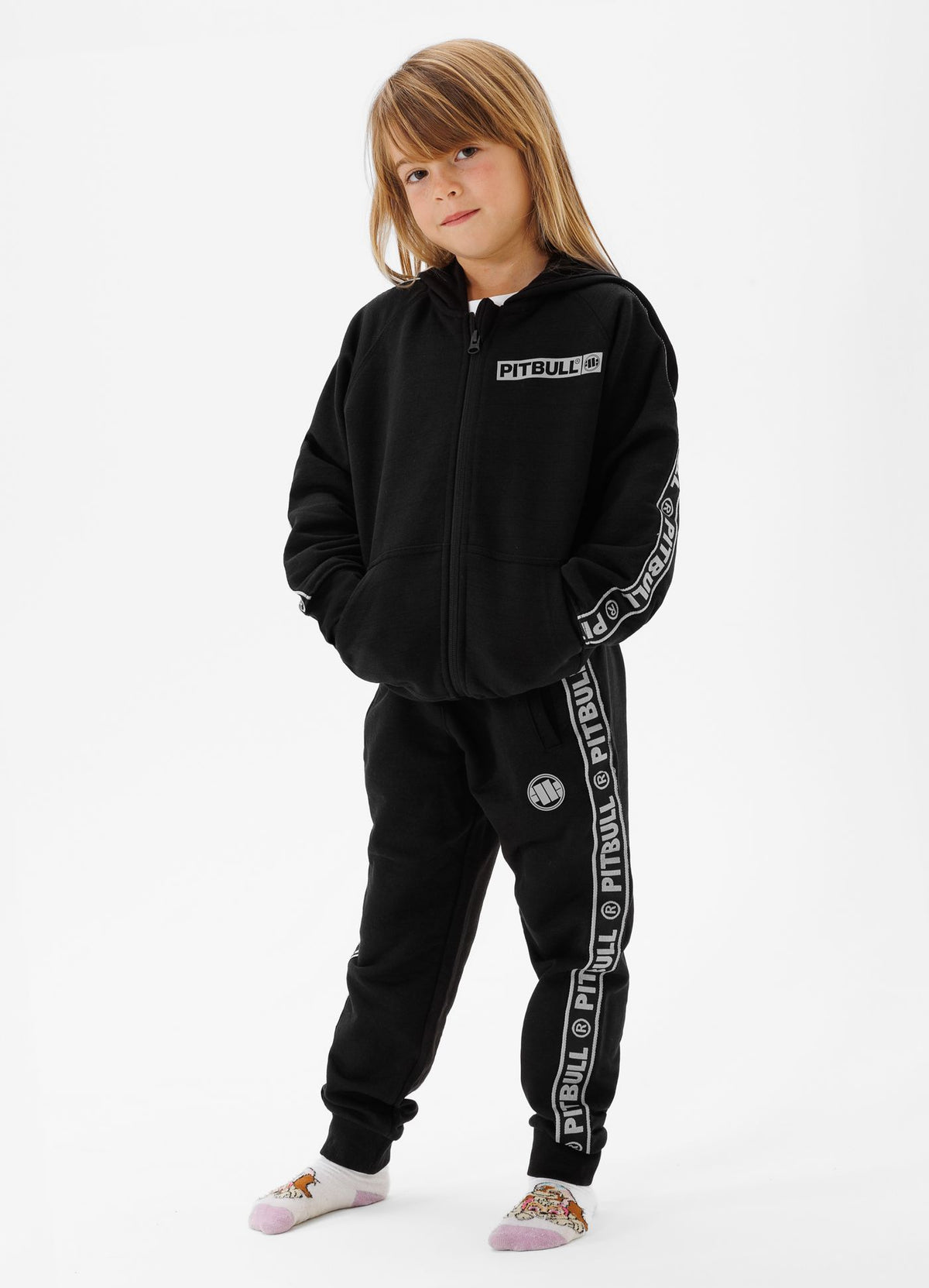 Hilltop Junior Sweatpants - Black