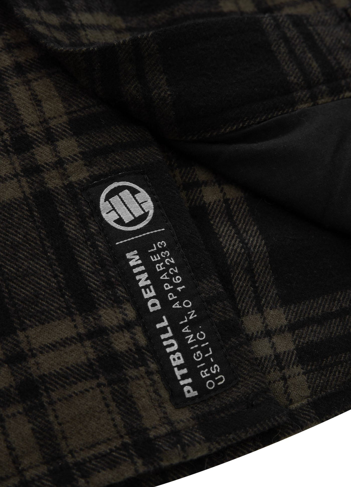 Woodson Hooded Flannel Shirt - Black/Olive