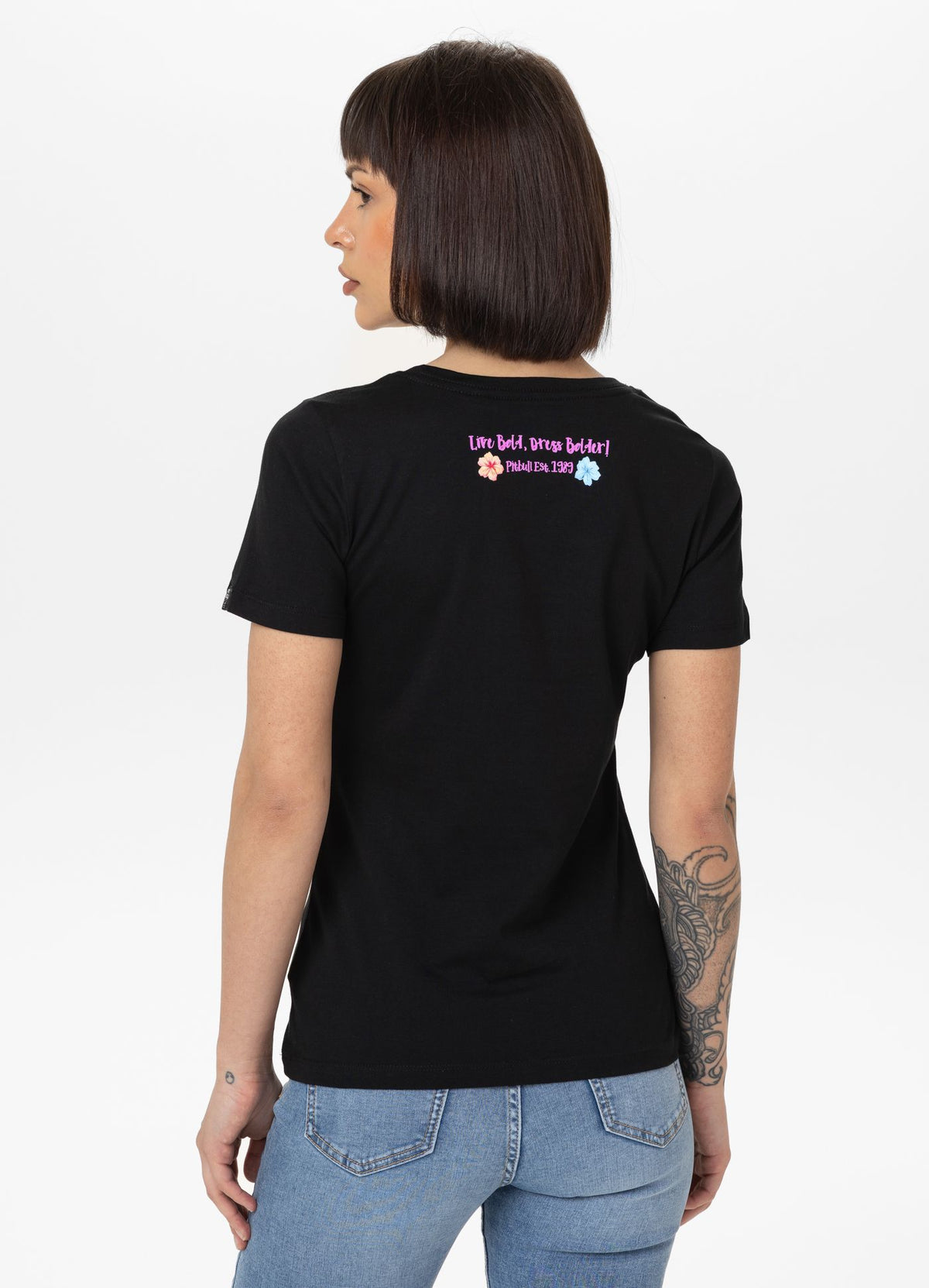 Women&#39;s T-Shirt Happy-Pit - Black