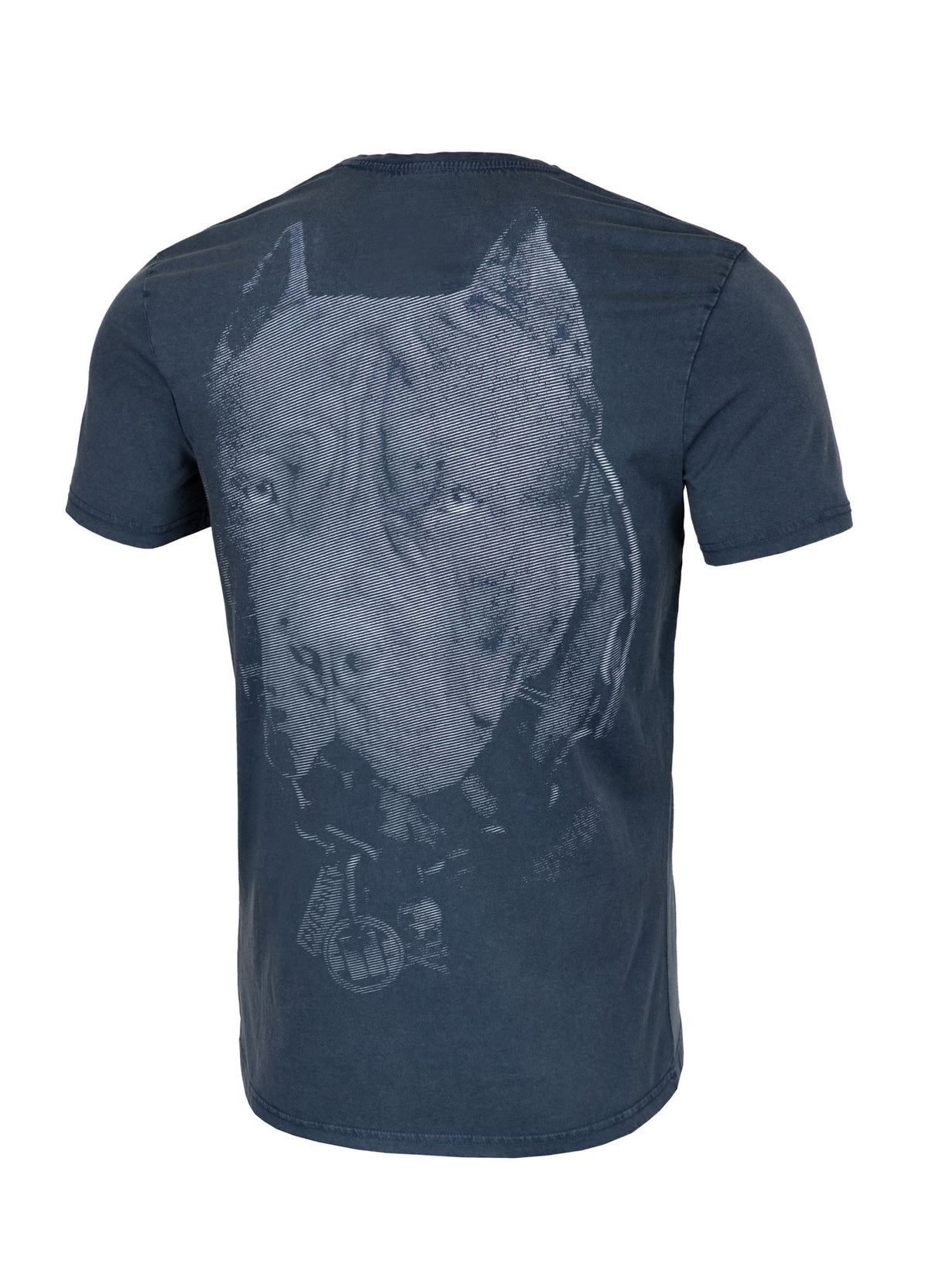 T-Shirt Denim Washed Born in 1989 - Blue