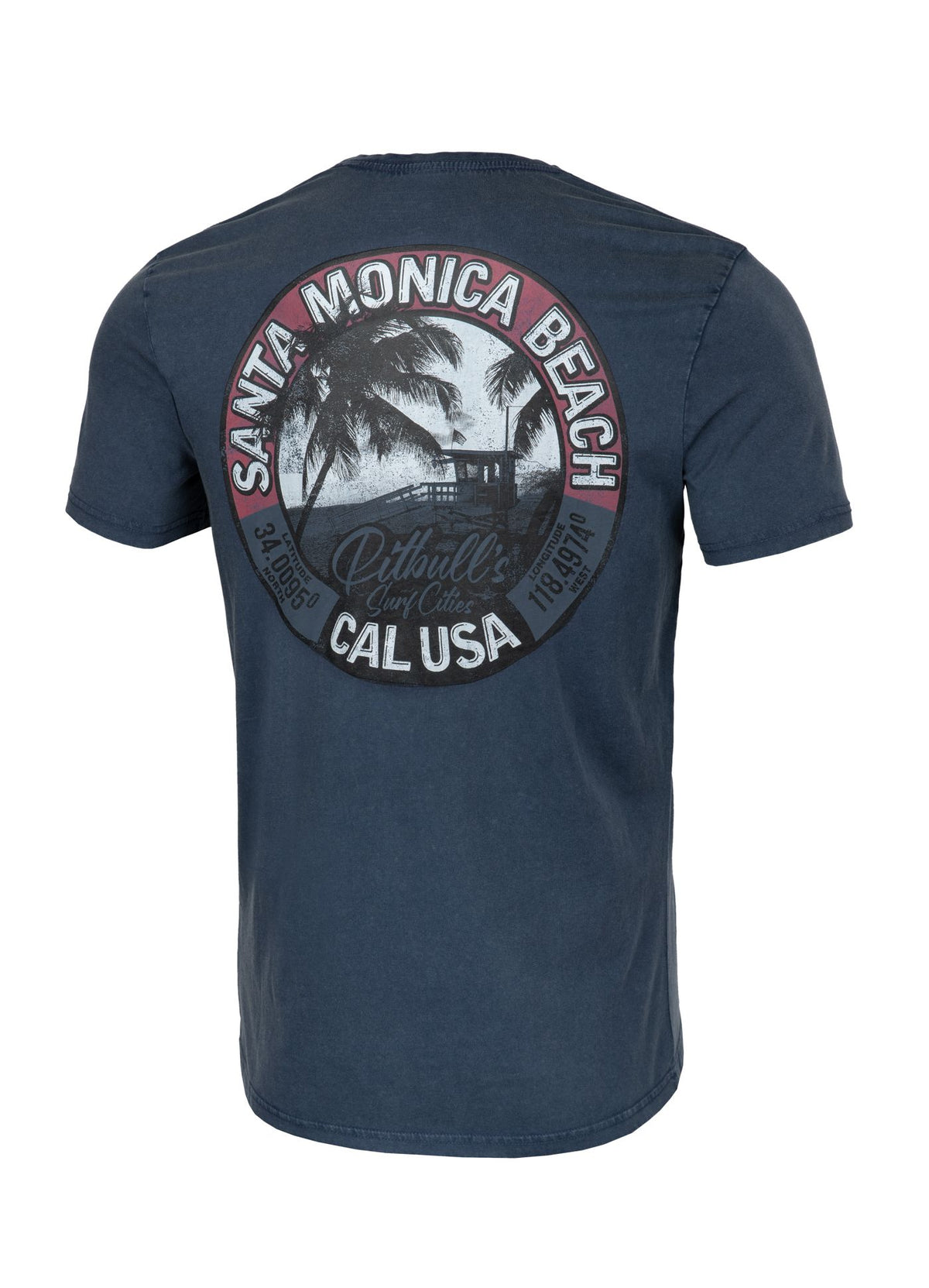 Oceanside Denim Washed T-Shirt - Navy