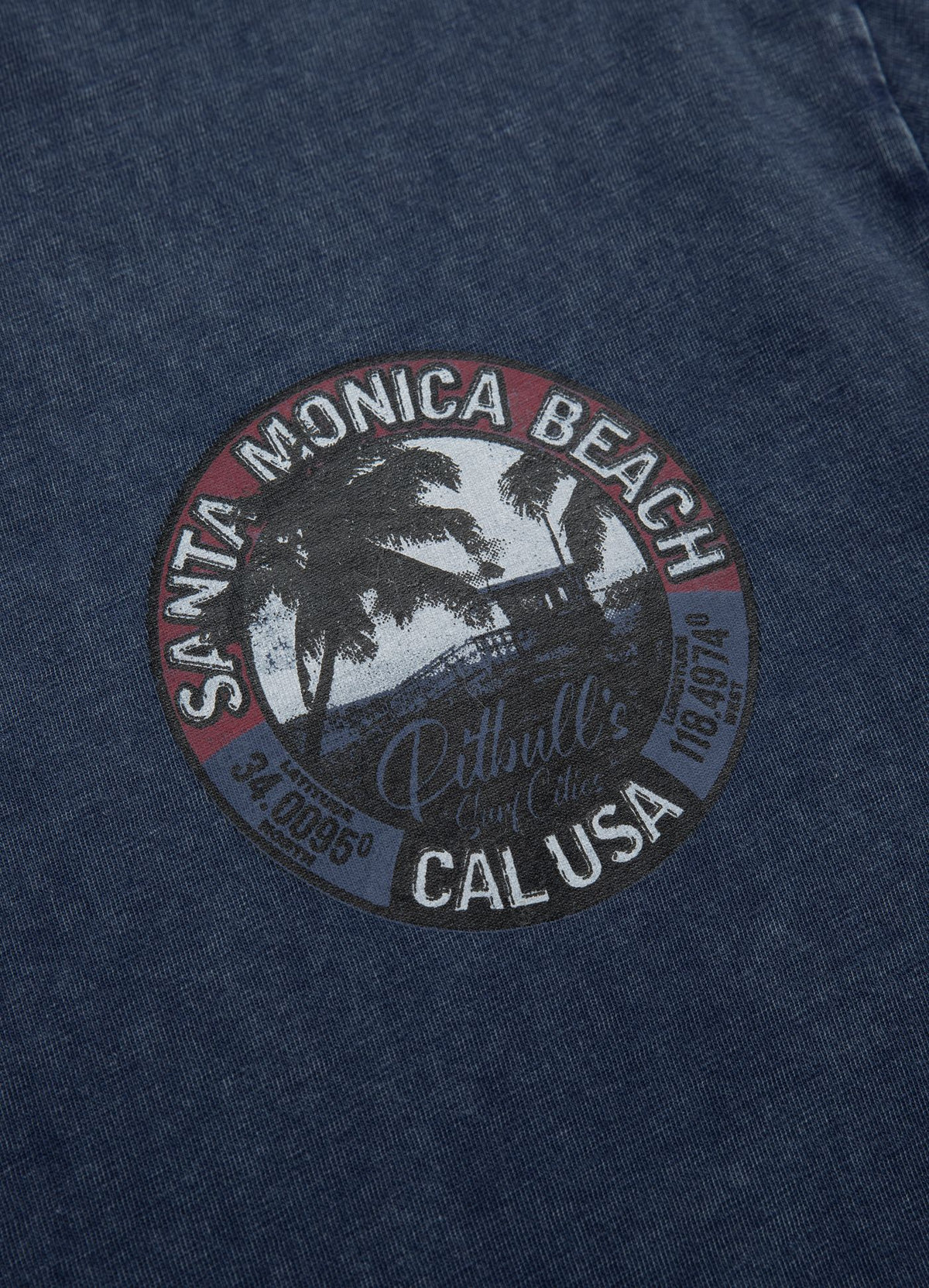 Oceanside Denim Washed T-Shirt - Navy