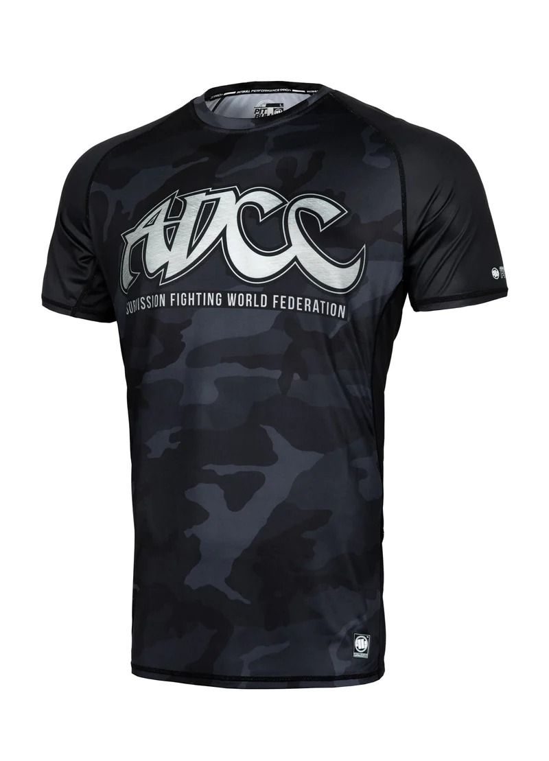 ADCC II - All Black Camo Mesh T-Shirt Performance Pro Plus