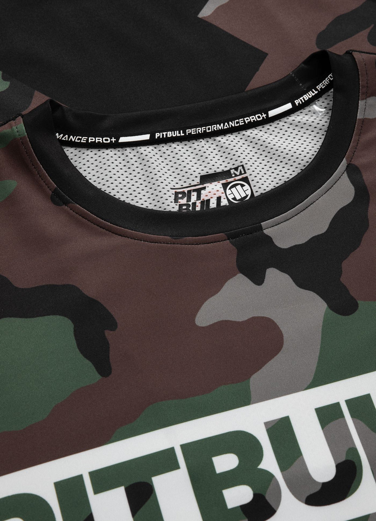 Cross Camo - Woodland Camo Mesh T-Shirt Performance Pro Plus