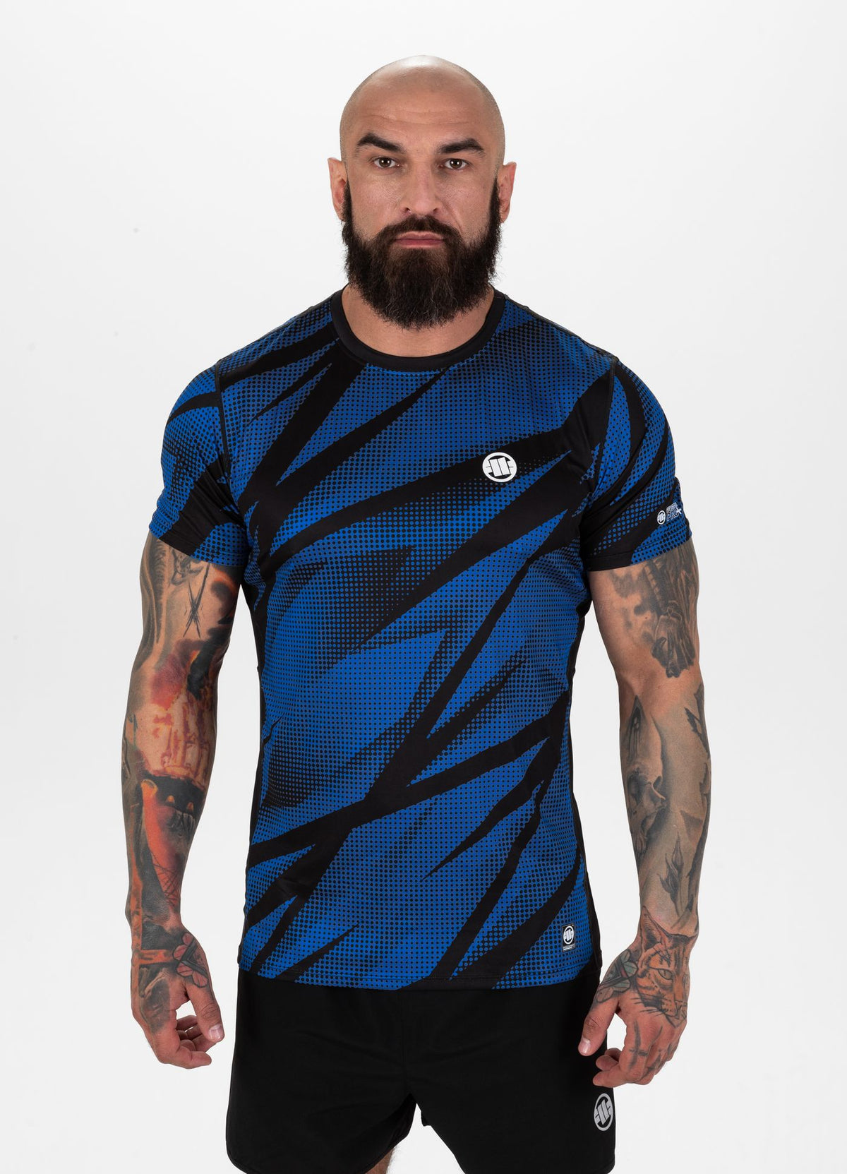 Dot Camo II Mesh Tee - Blue