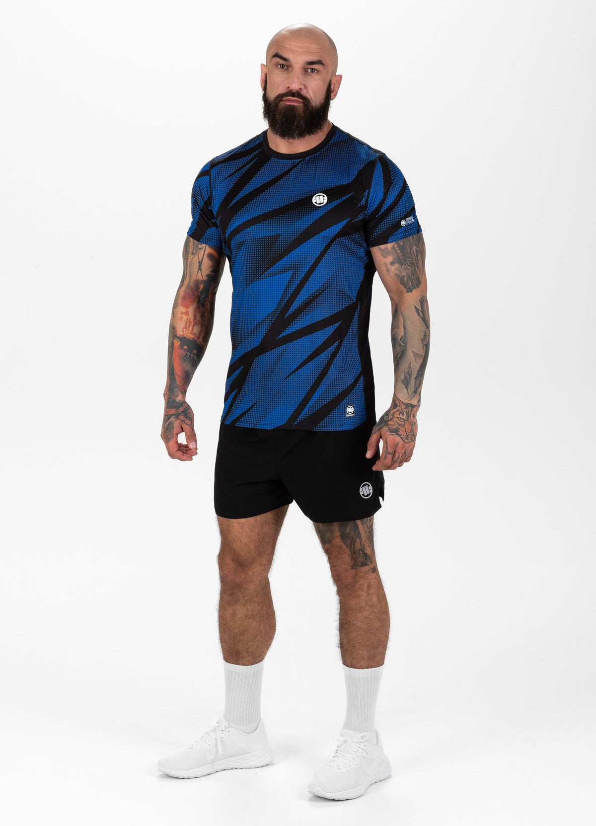 Dot Camo II Mesh Tee - Blue