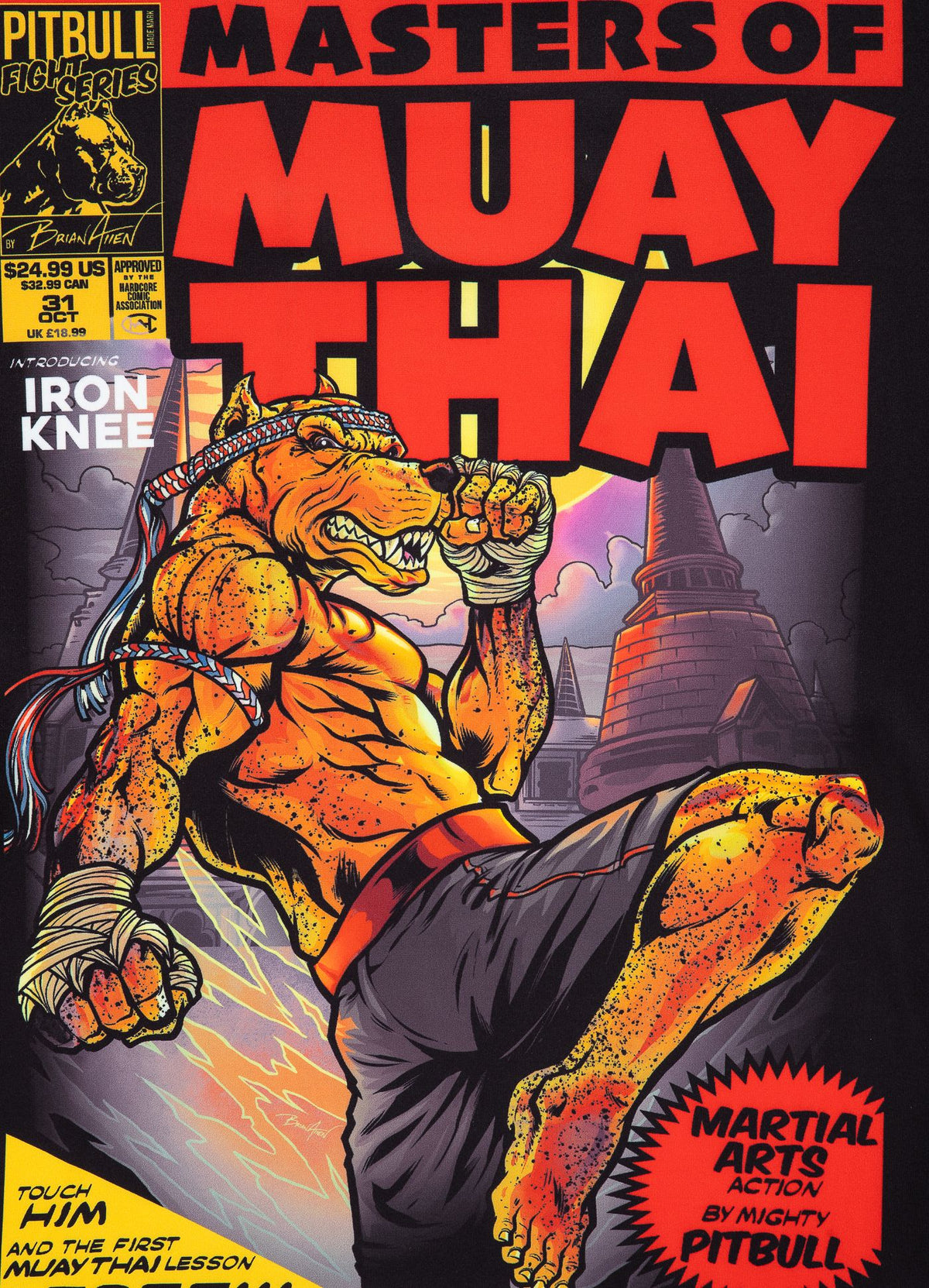 Masters Of Muay Thai Mesh Tee