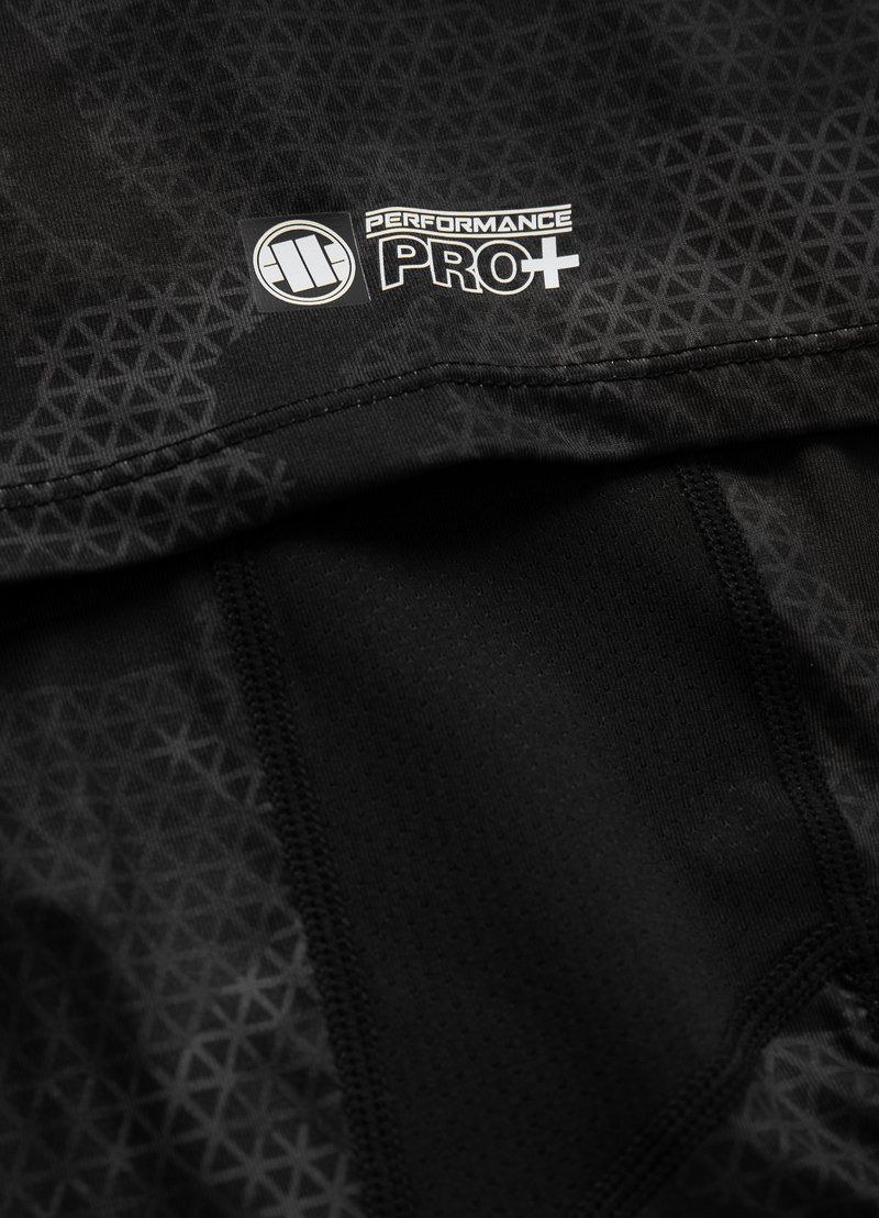 Net Camo - All Black Camo Mesh T-Shirt Performance Pro Plus