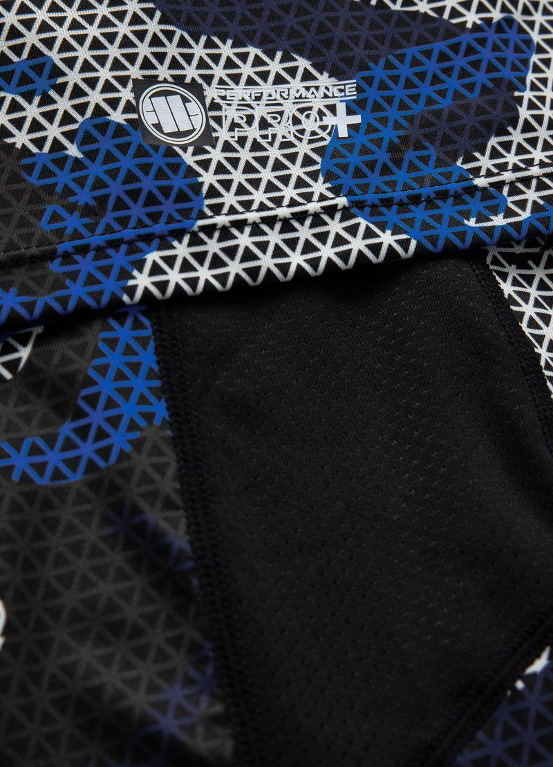 Net Camo - Woodland Camo Blue Mesh T-Shirt Performance Pro Plus