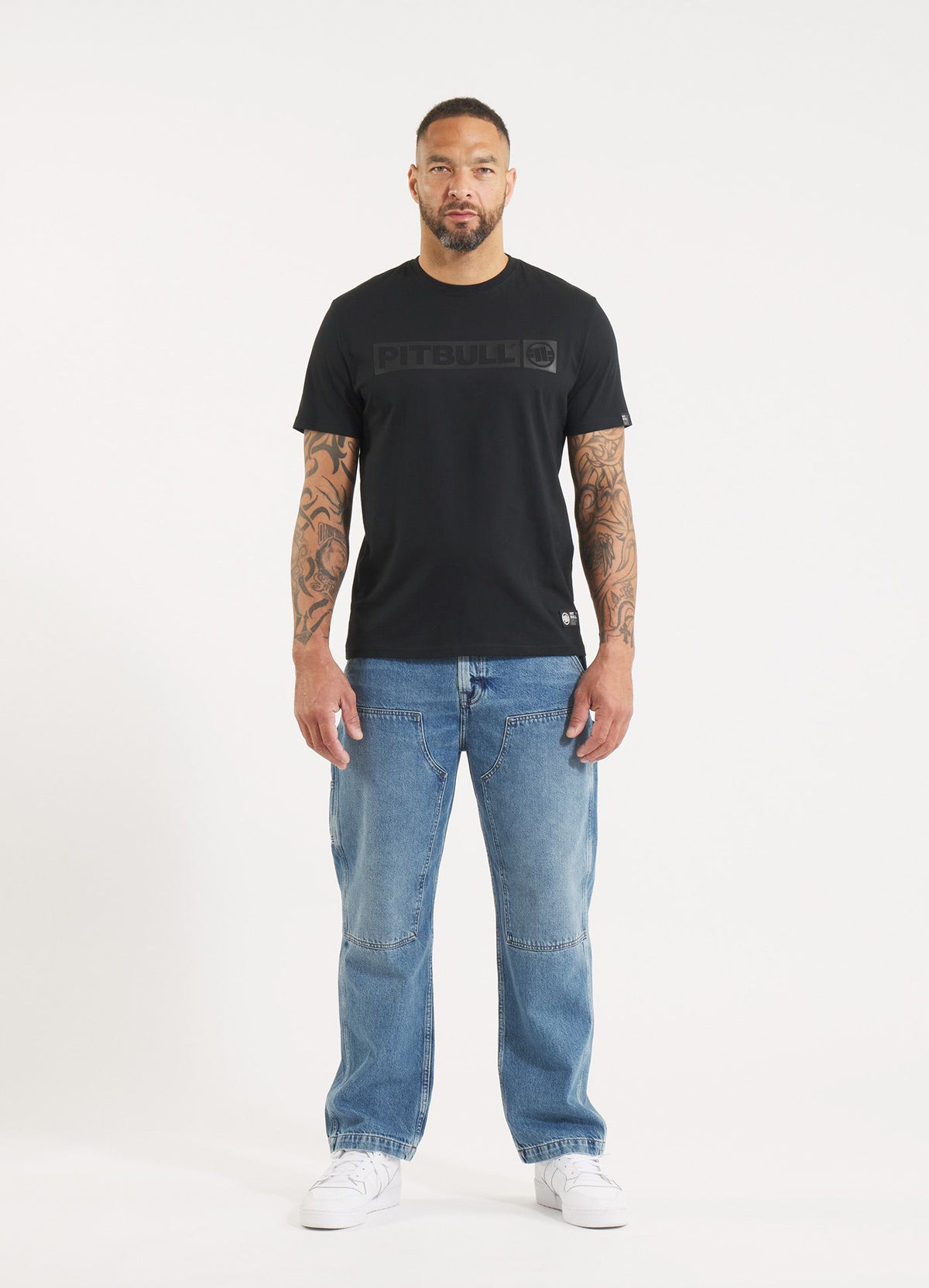 Men&#39;s T-Shirt All Black HILLTOP - Black