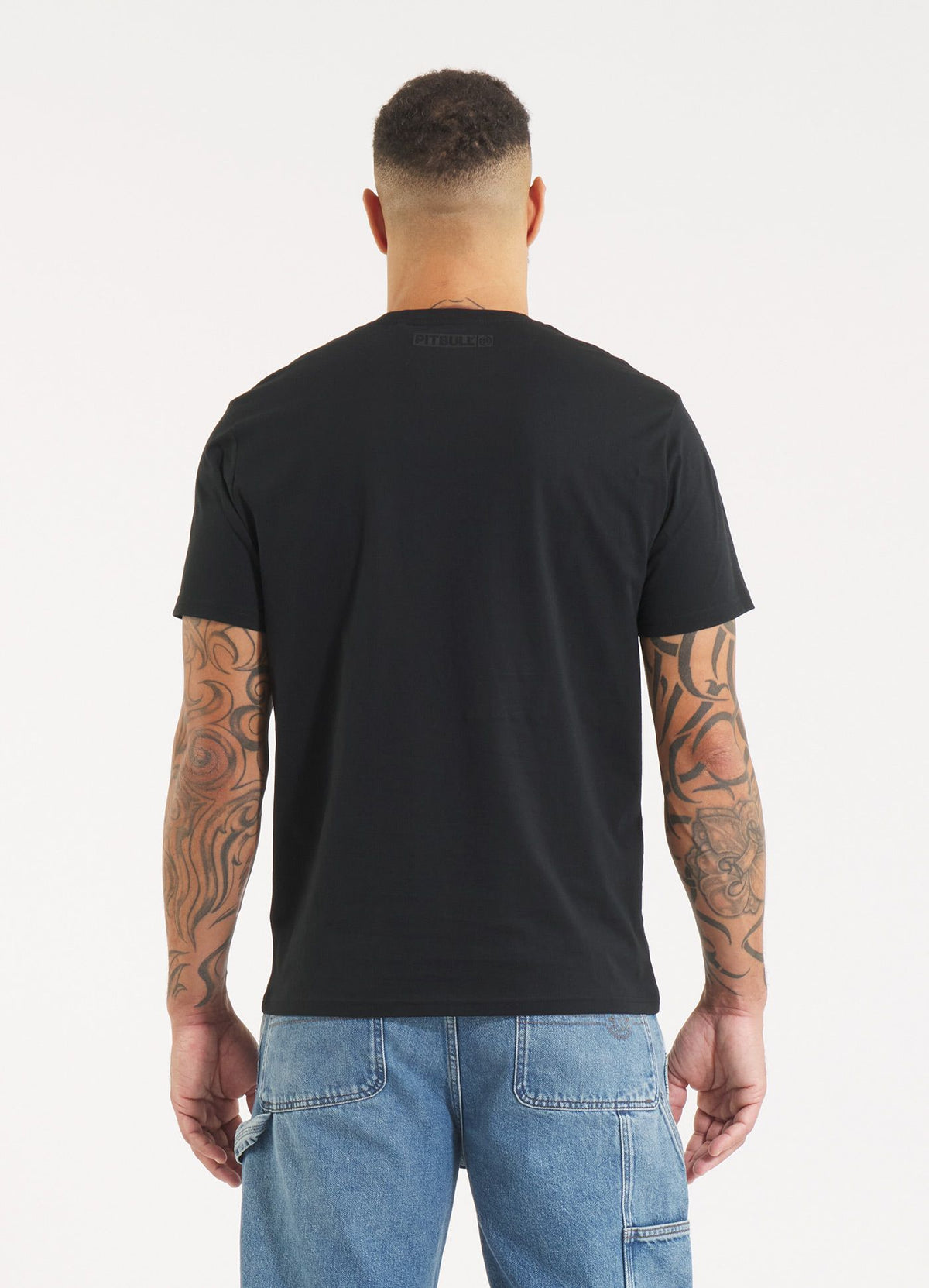 Men&#39;s T-Shirt All Black HILLTOP - Black