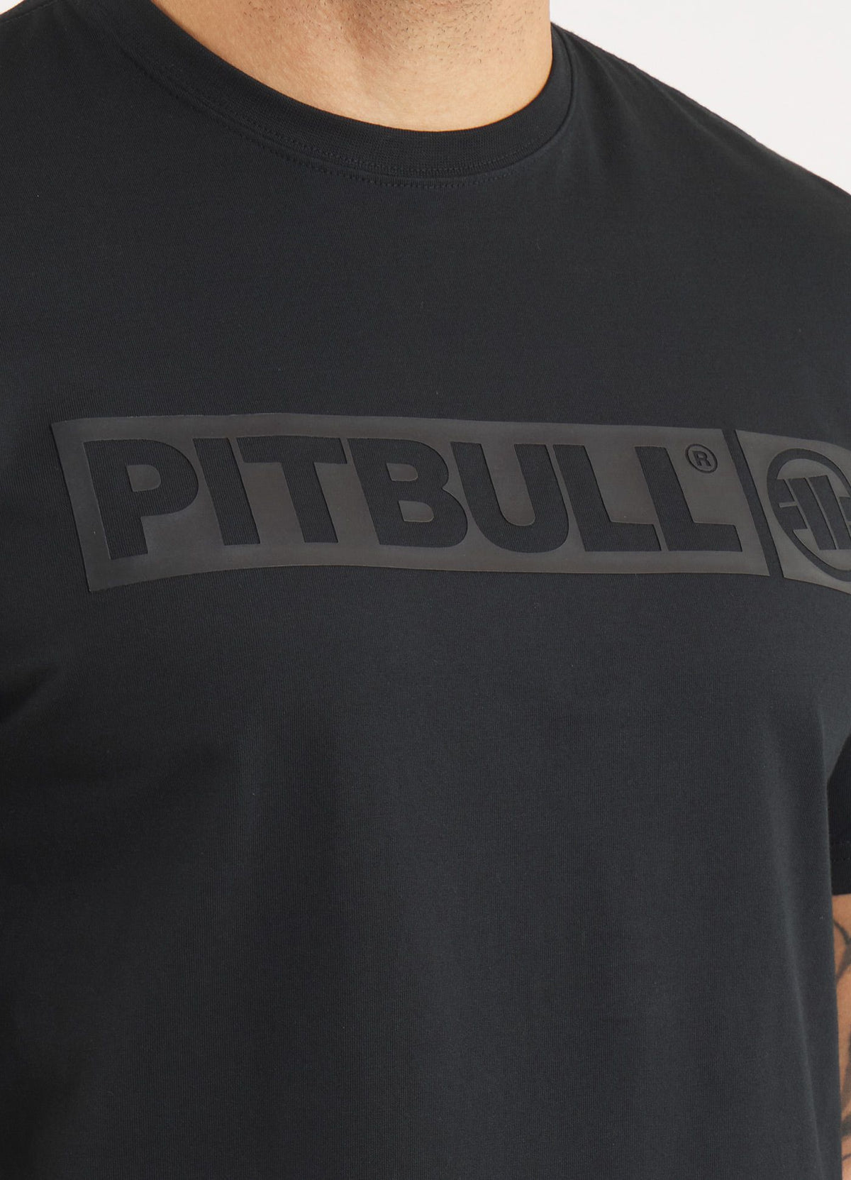 Men&#39;s T-Shirt All Black HILLTOP - Black