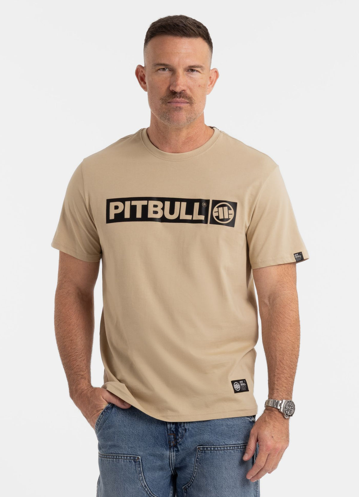 Men&#39;s T-Shirt HILLTOP - Sand