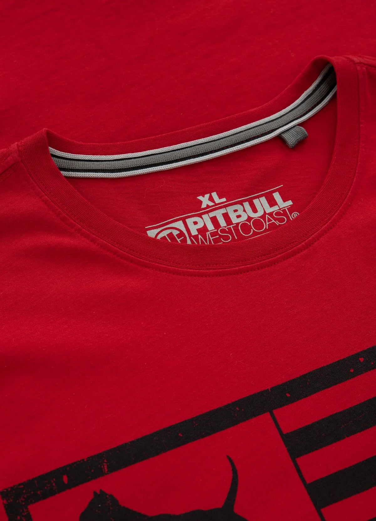 T-Shirt Pitbull USA - Red