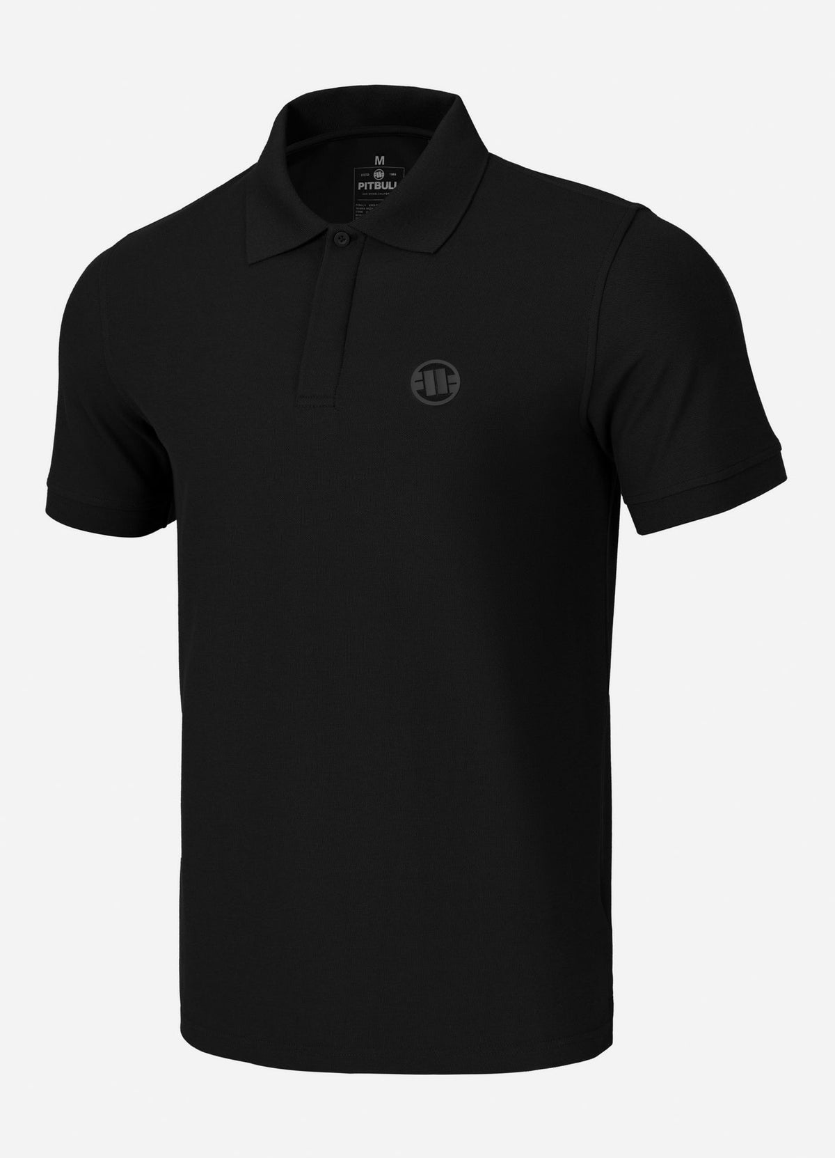 Men&#39;s Polo shirt Pique Rockey - Black