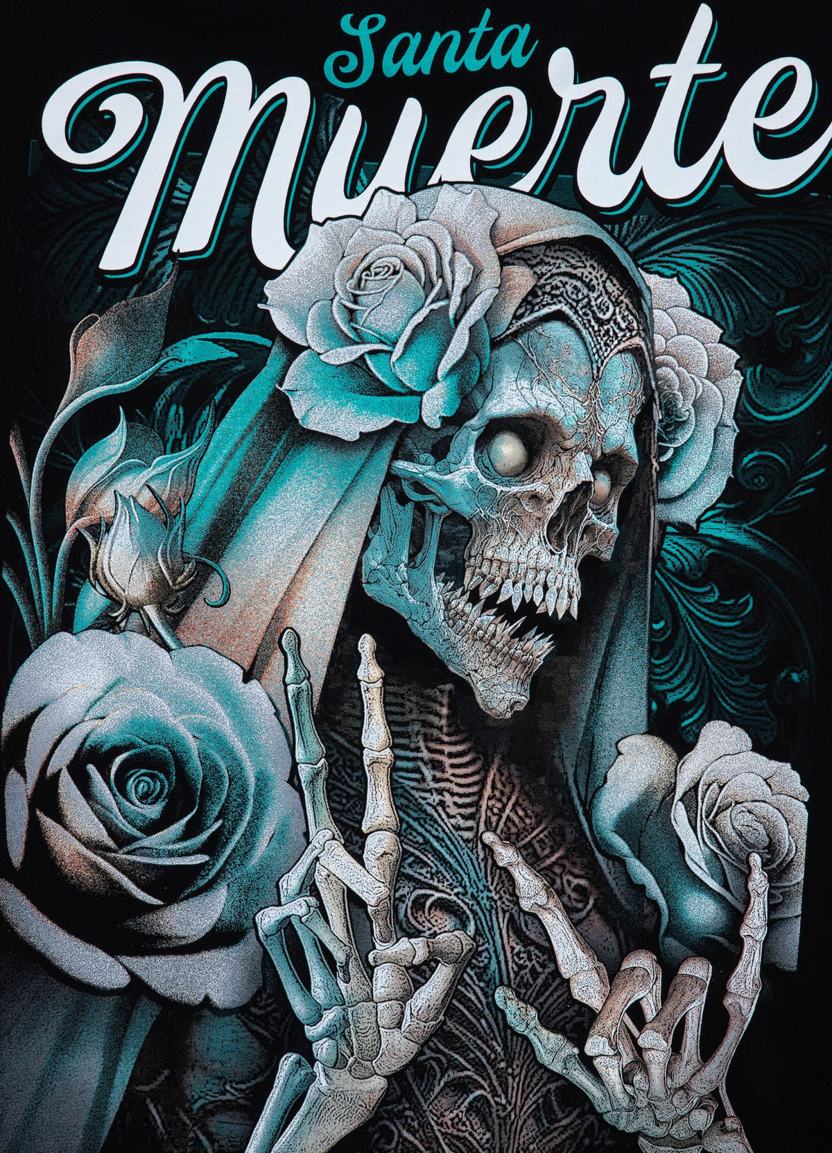 Santa Muerte 24 - Black