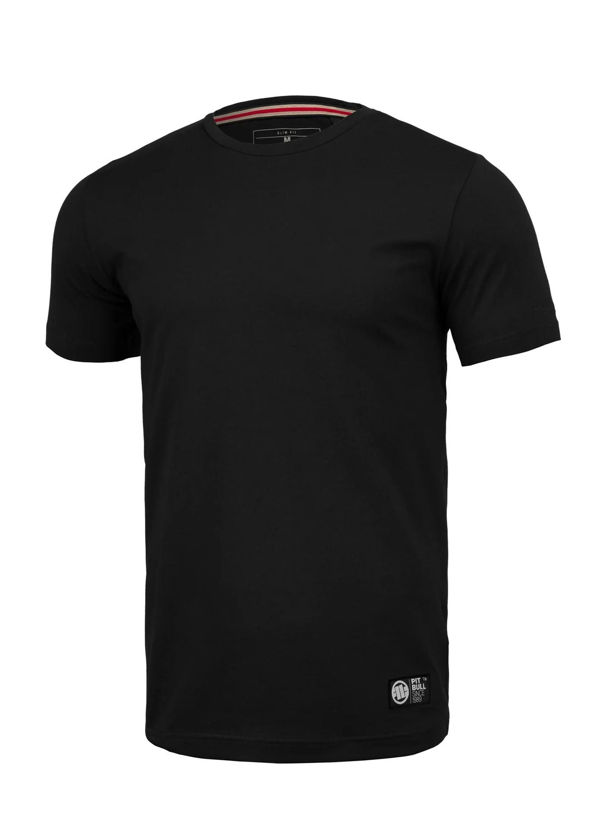 T-Shirt Slim Fit No Logo - Black