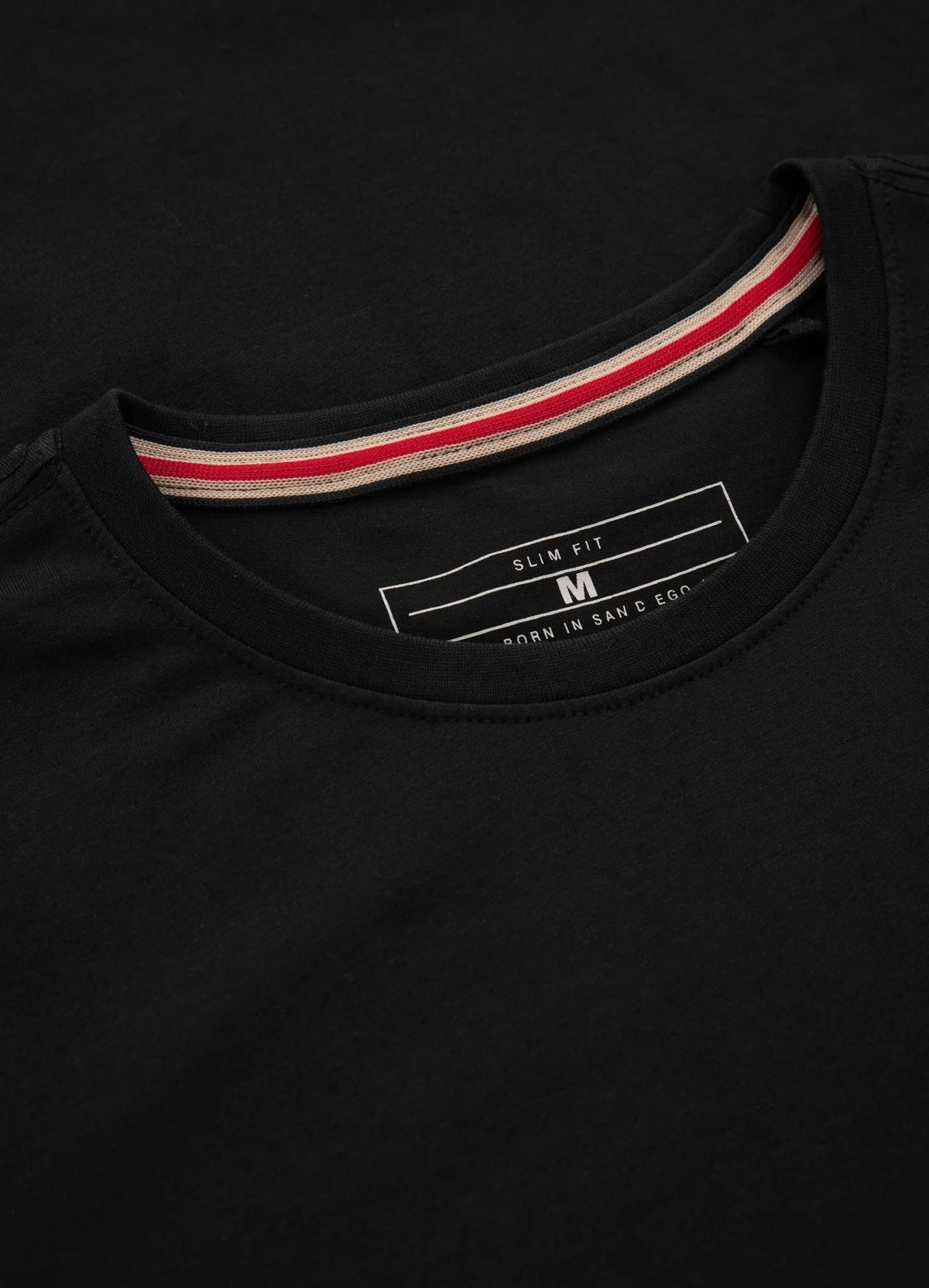T-Shirt Slim Fit No Logo - Black