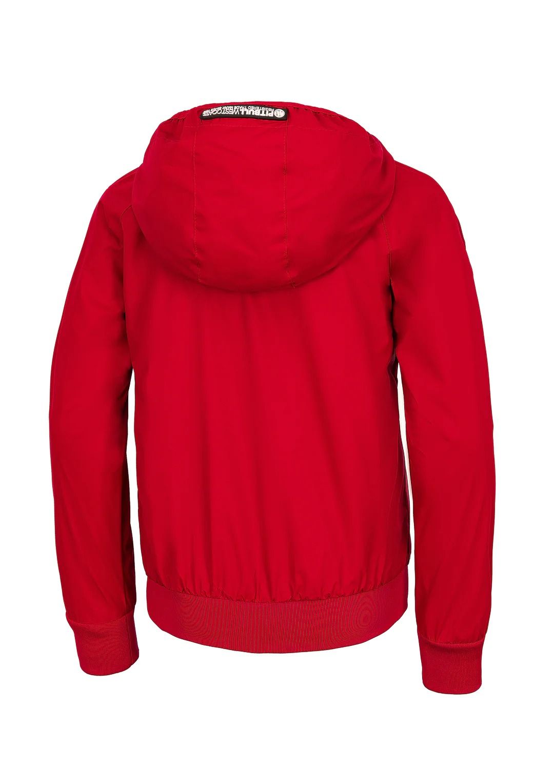 Athletic Sleeve Junior Hooded Jacket - Red