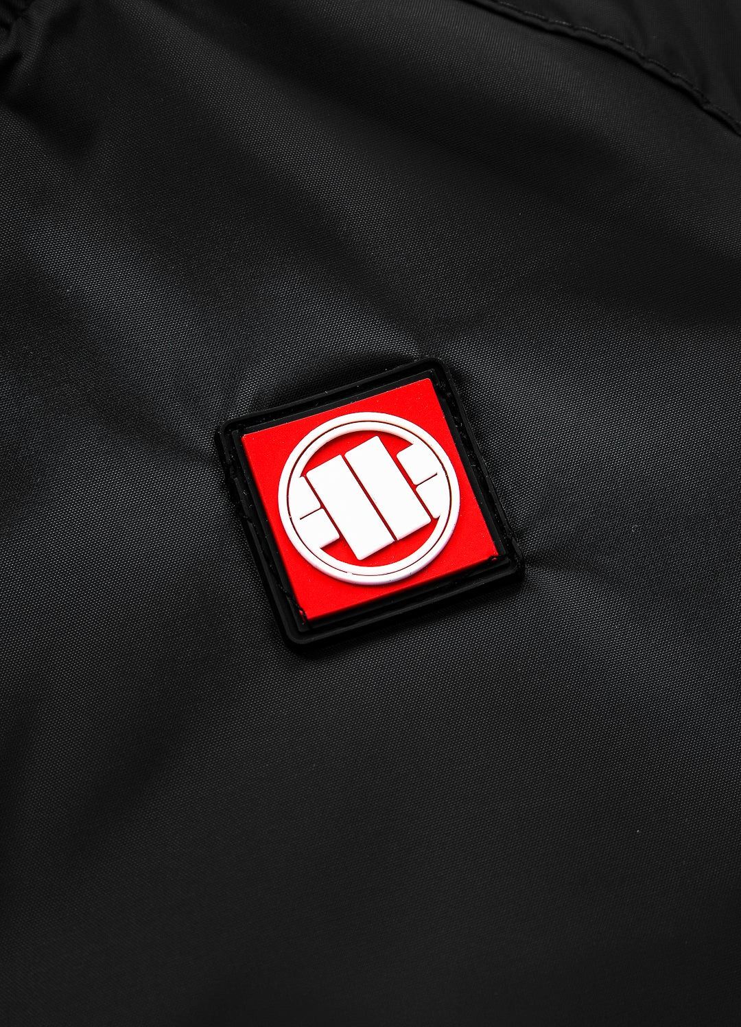 Athletic Sleeve Junior Hooded Jacket - Black