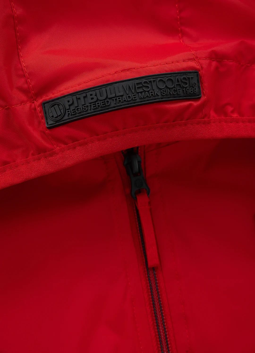 Athletic Sleeve Junior Hooded Jacket - Red