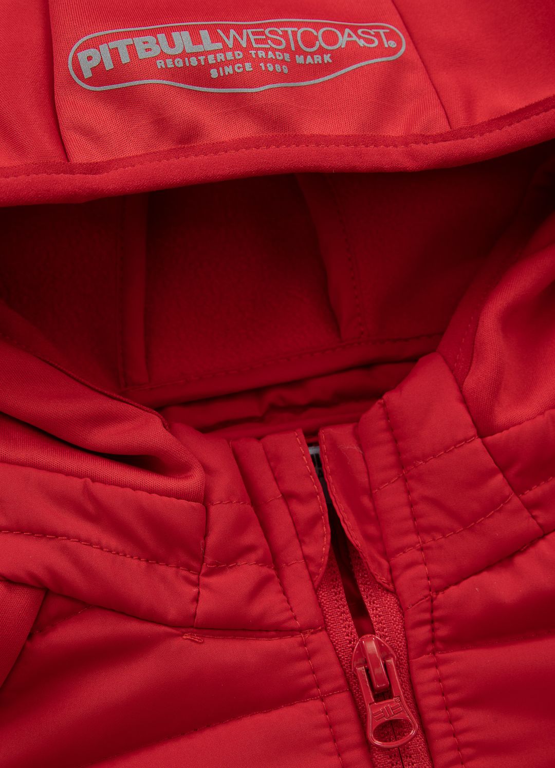 Dillard Kids Hooded Jacket - Red