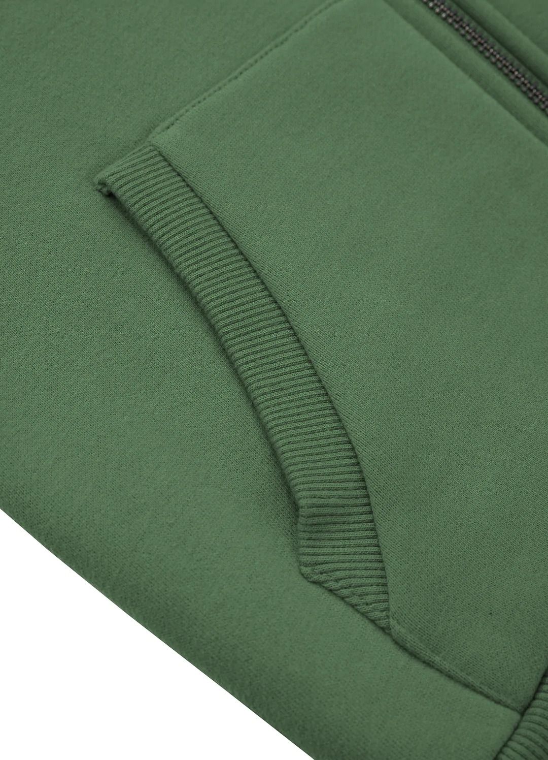 Hilltop Junior Zip-Up Hoodie - Olive