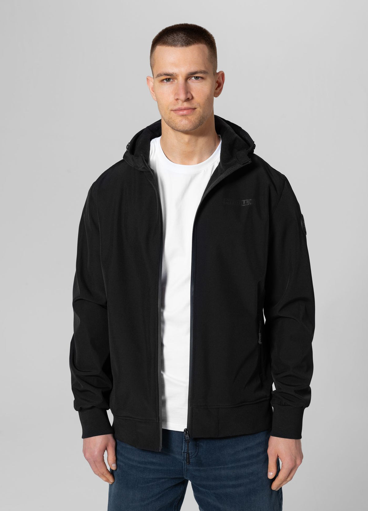 Midway II Hooded Softshell Jacket - Black