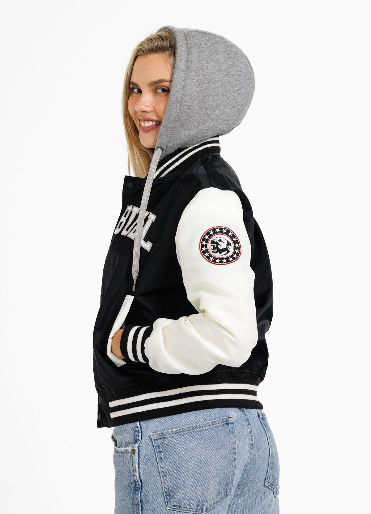 Eagle Ridge Women’s Varsity Bomber Jacket