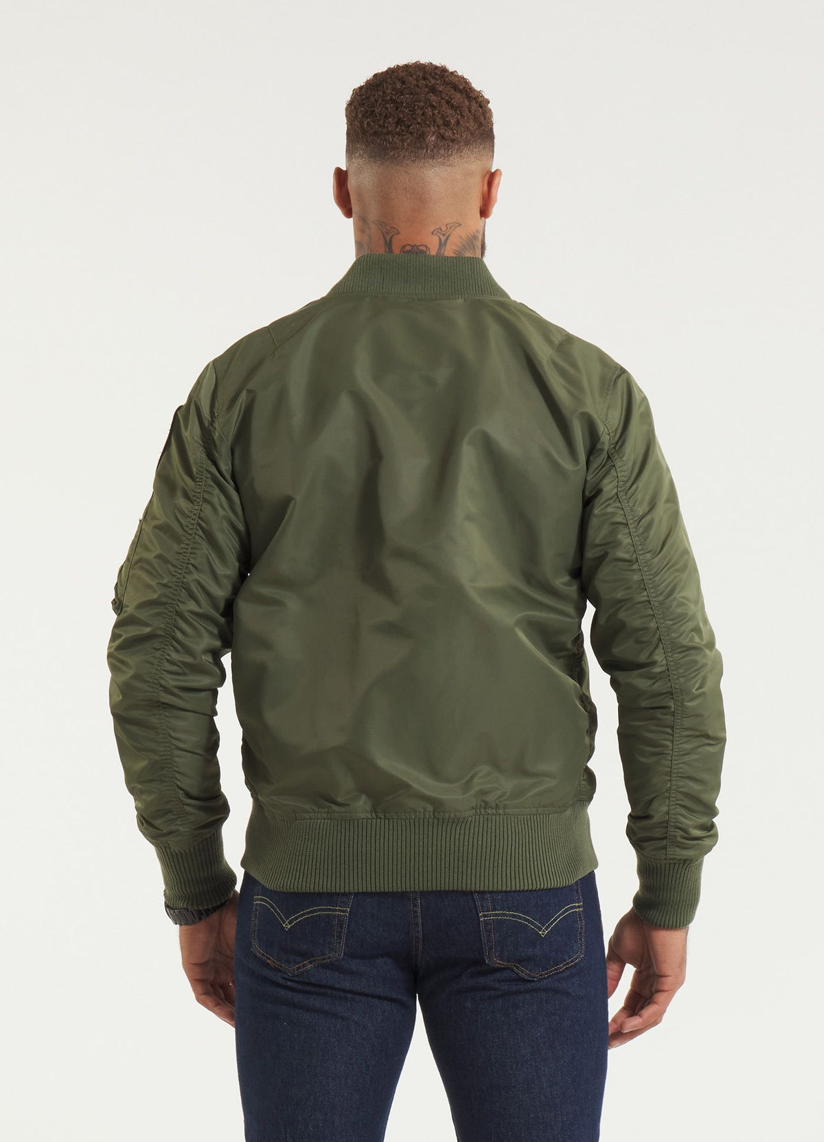 Men&#39;s jacket MA-1 Logo - Olive