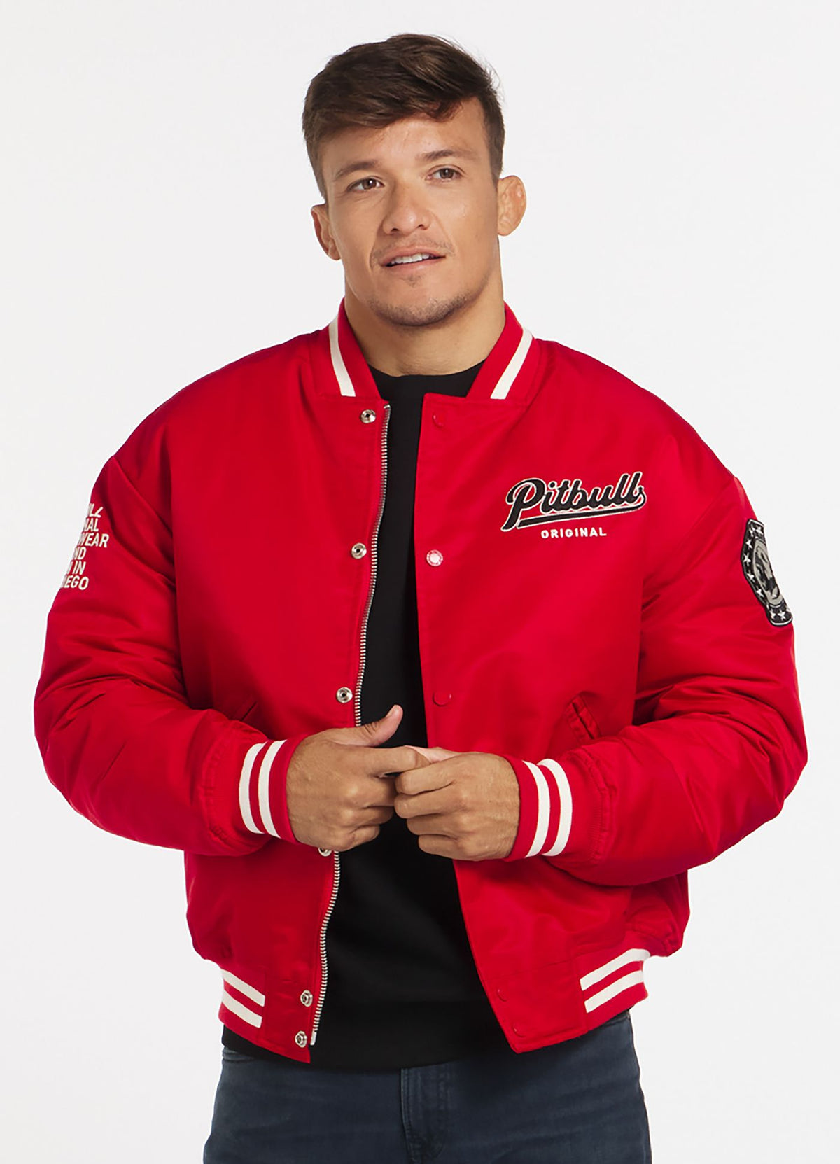 Seabridge Bomber Jacket - Red