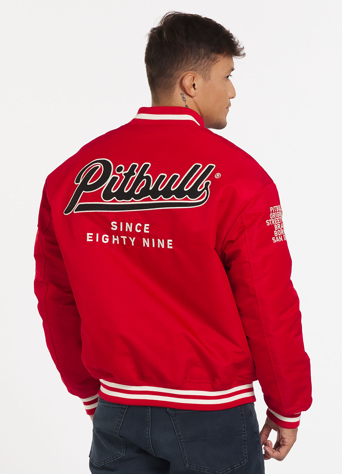 Seabridge Bomber Jacket - Red