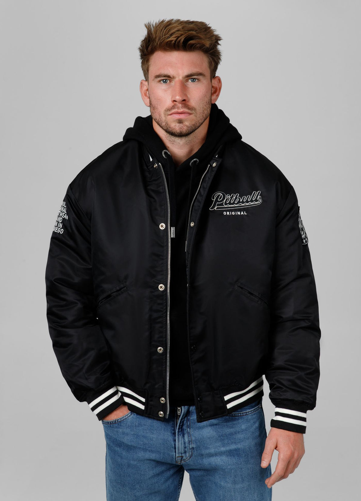 Seabridge Bomber Jacket - Black