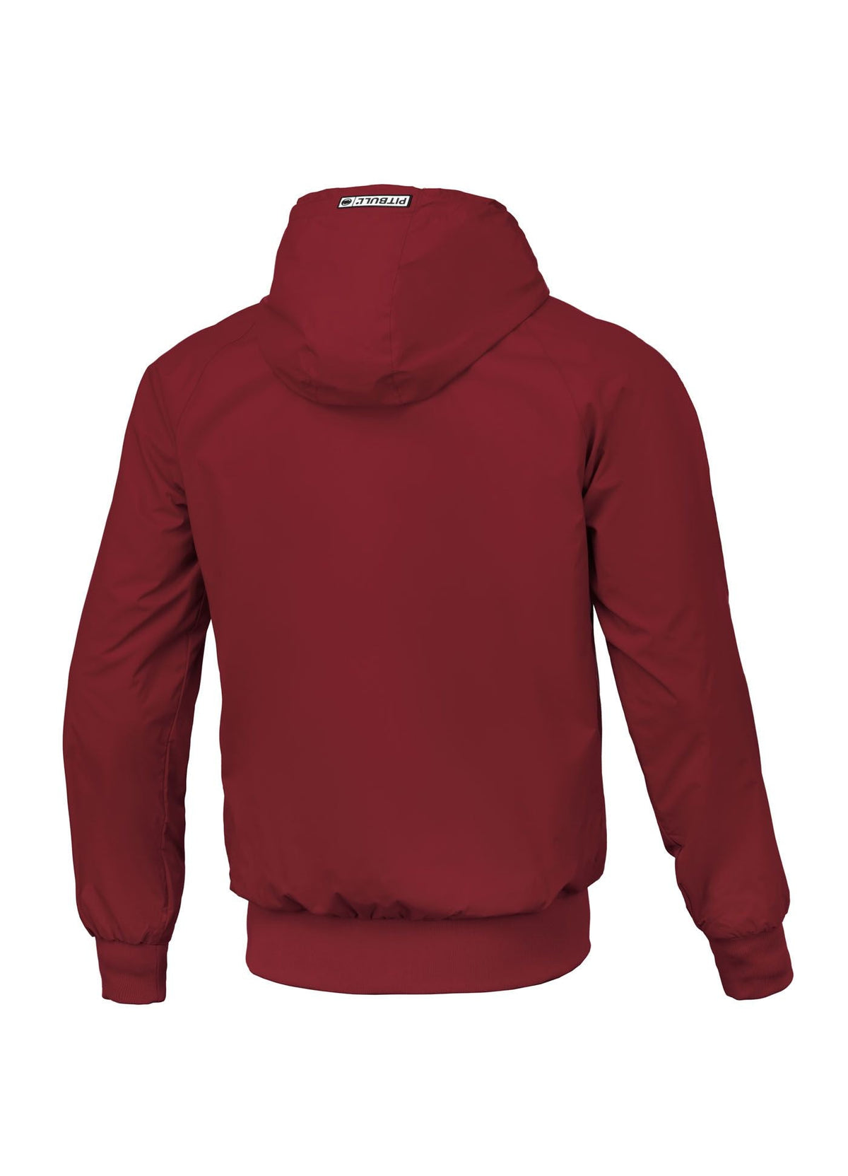 Athletic Logo Hooded Jacket - Bordeaux