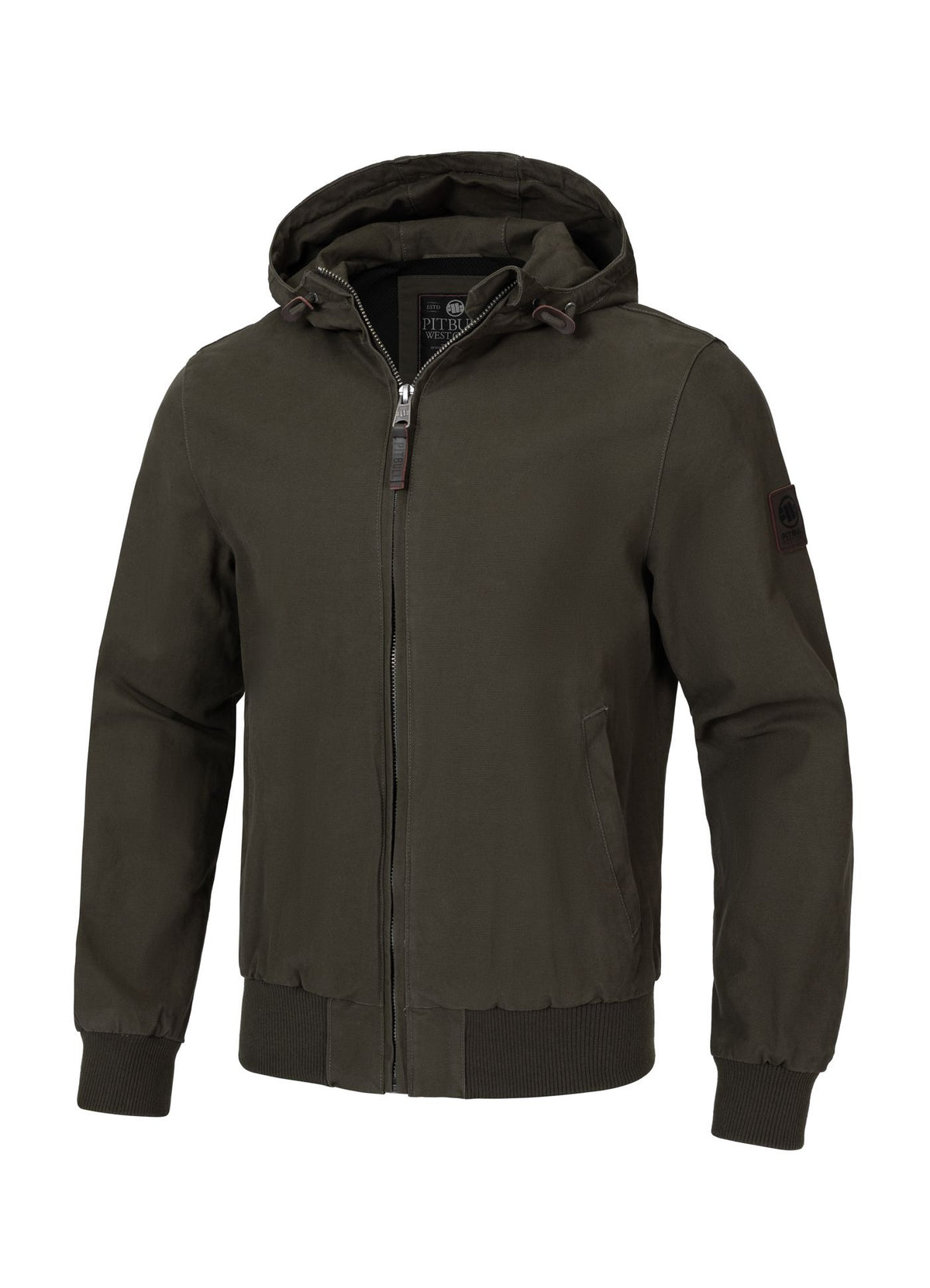 Crimson Hooded Bomber - Olive