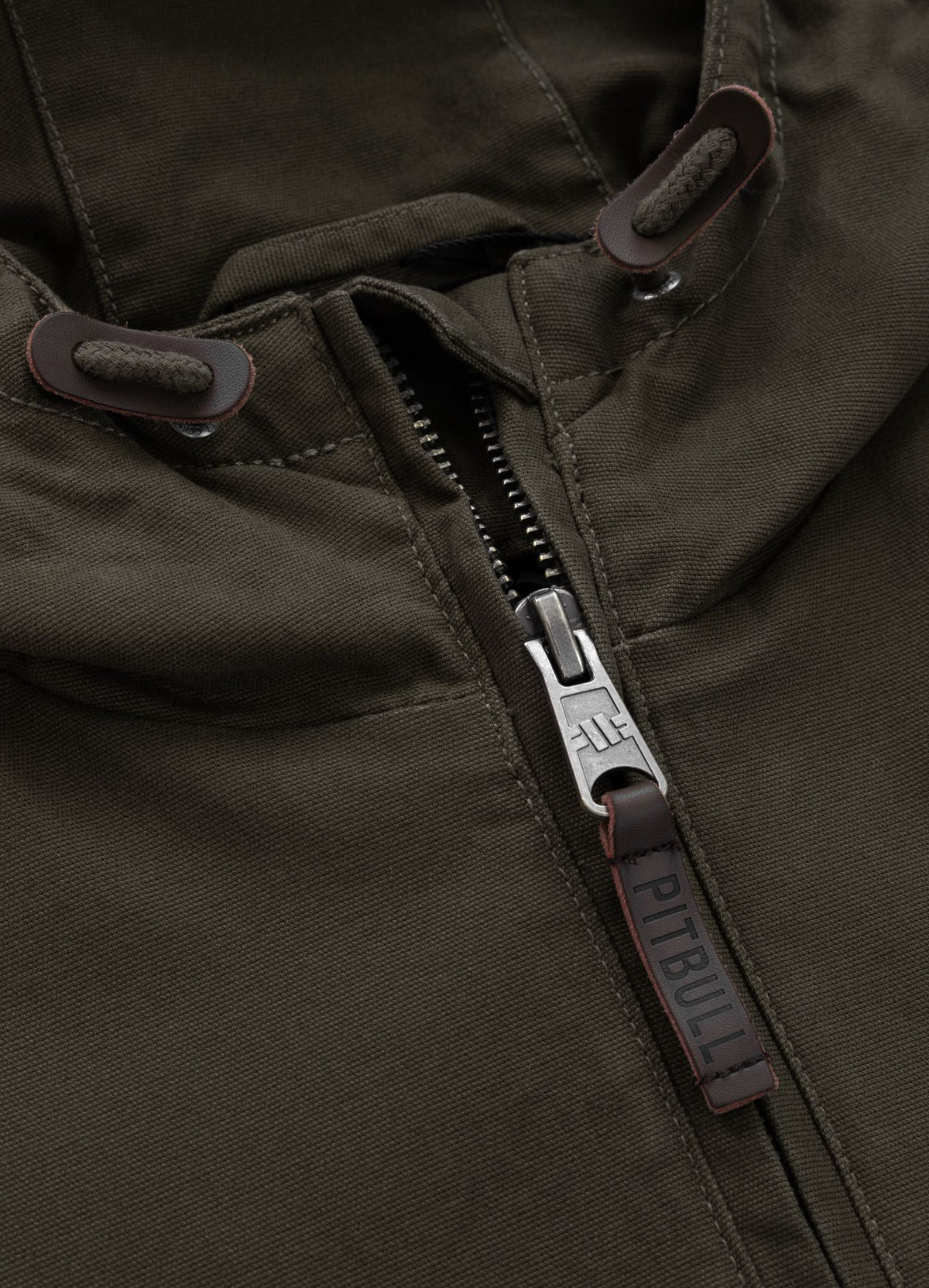 Crimson Hooded Bomber - Olive