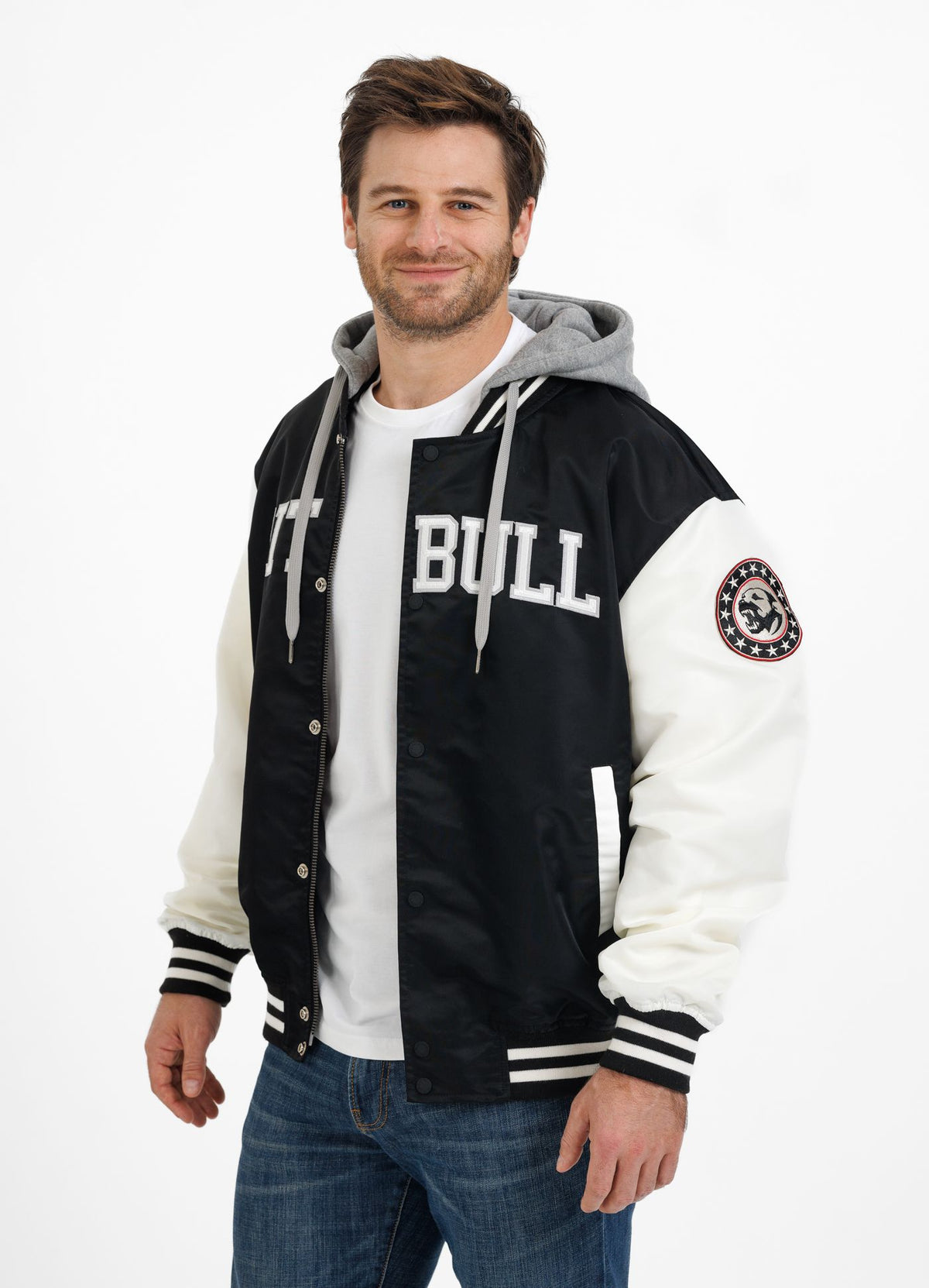 Men&#39;s hooded jacket Falcon Ridge - Black